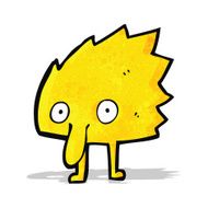funny little monster cartoon N3