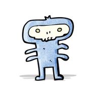 funny little monster cartoon N4