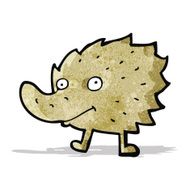 funny little monster cartoon N9