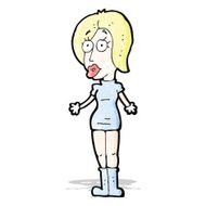 cartoon blond nurse