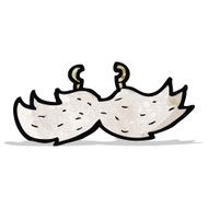 cartoon fake mustache