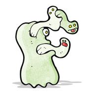 spooky ghost cartoon
