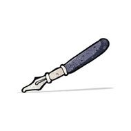 cartoon fountain pen N8