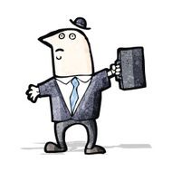 Cartoon Businessman N13