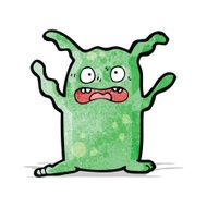 cartoon funny monster N3