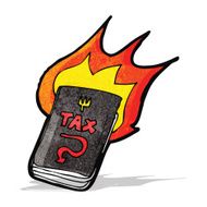 cartoon tax book