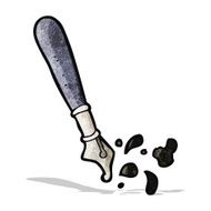 cartoon fountain pen N9