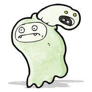funny spooky ghost cartoon N2