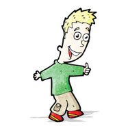 cartoon happy man N3