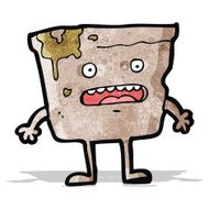 old flower pot cartoon character