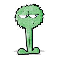 cartoon furry monster N3