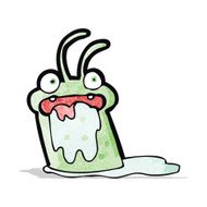 cartoon gross little alien