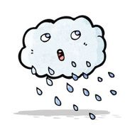 Cartoon Rain Cloud N11
