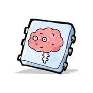 cartoon artificial intelligence chip N2