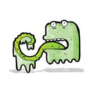 cartoon slimy ghost N2