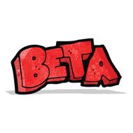 cartoon beta test symbol