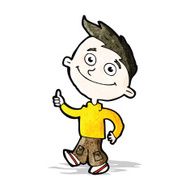 cartoon happy boy N2