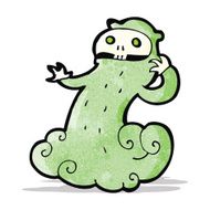cartoon spooky ghost N9