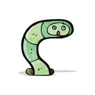 cartoon snake in hole