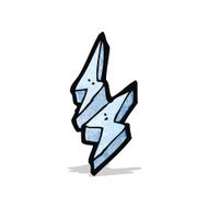 lighting bolts cartoon element