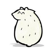 Cartoon Polar Bear N31