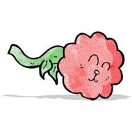 funny flower cartoon character N4