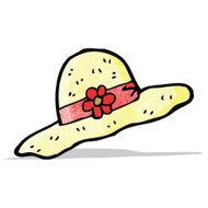 cartoon summer hat