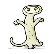 cartoon little monster N10