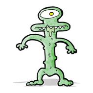 cartoon little monster N11