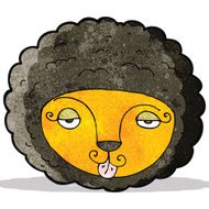 Cartoon Lion Face N18