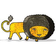 Cartoon Lion N31