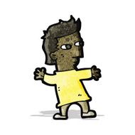 cartoon little man