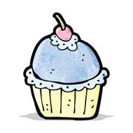 cartoon cupcake N8