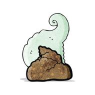 cartoon smelly poop