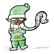Cartoon Christmas Elf N26