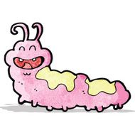 Cartoon Caterpillar N14