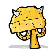 cartoon medieval helmet