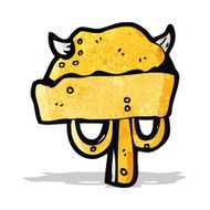 cartoon medieval helmet N2