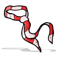 cartoon old school tie