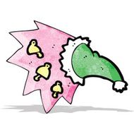 cartoon magic christmas hat N2