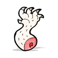 cartoon monster arm N2