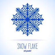 Doodle snow flake N8