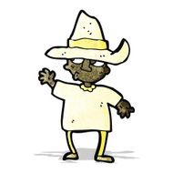 cartoon peasant farmer