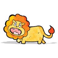Cartoon Lion N34