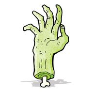 Cartoon Zombie Hand N7