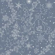 Seamless Christmas pattern N8