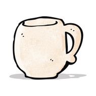 cartoon big soup mug N2