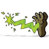 cartoon hand casting spell N2