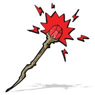 Cartoon Magic Staff N3