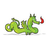 cartoon chinese dragon